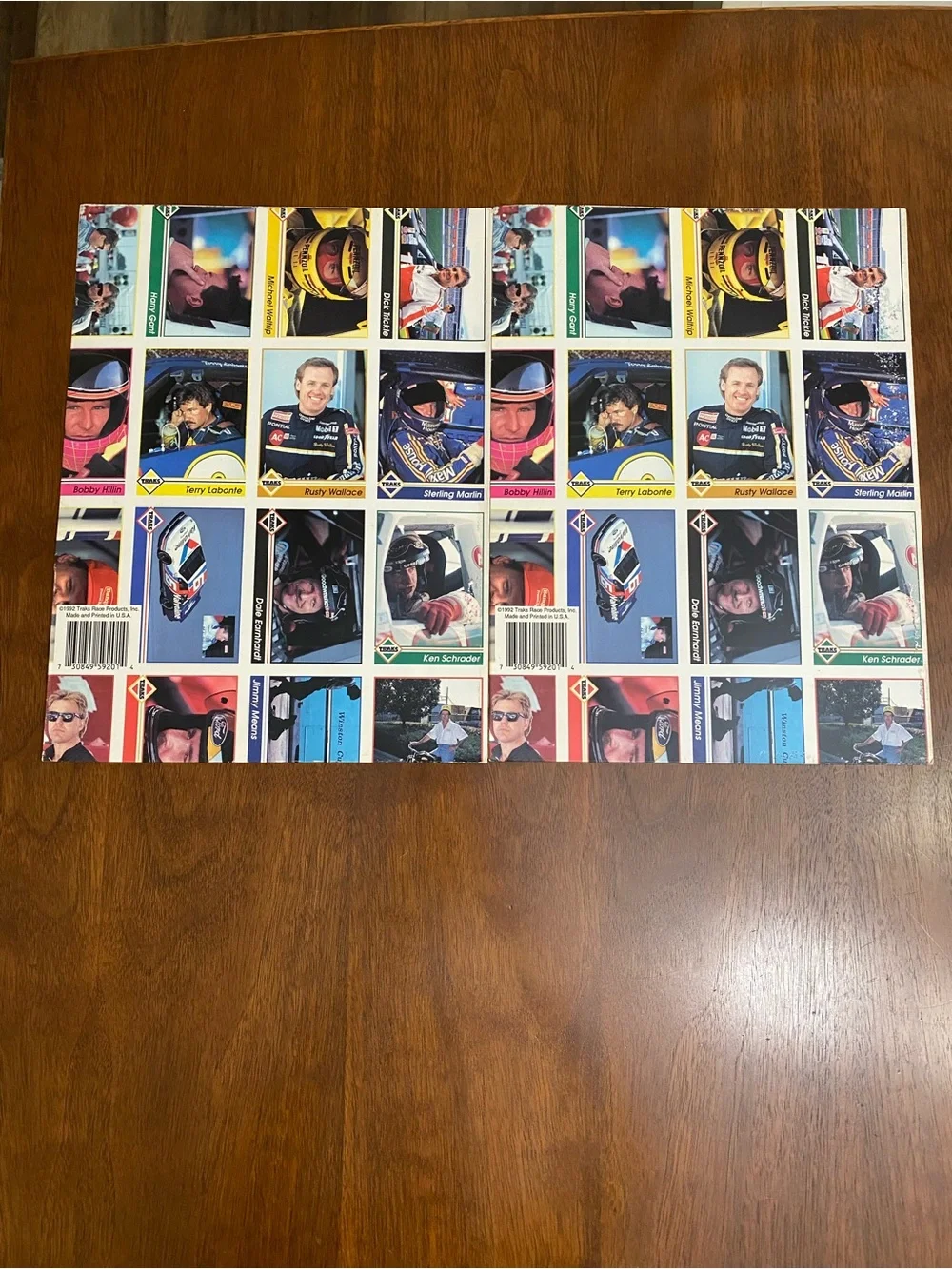 Vintage NASCAR Pocket Folders - 2
